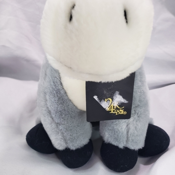 Davey Donkey Democratic Plush Stuffed Toy 10 Inch 24K Company 1996 With Tag - Picture 3 of 11